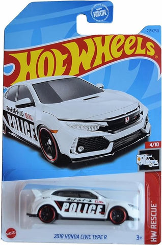 Hot Wheels 2018 Honda Civic Tupe R 215/250